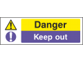 Danger Keep Out - Landscape